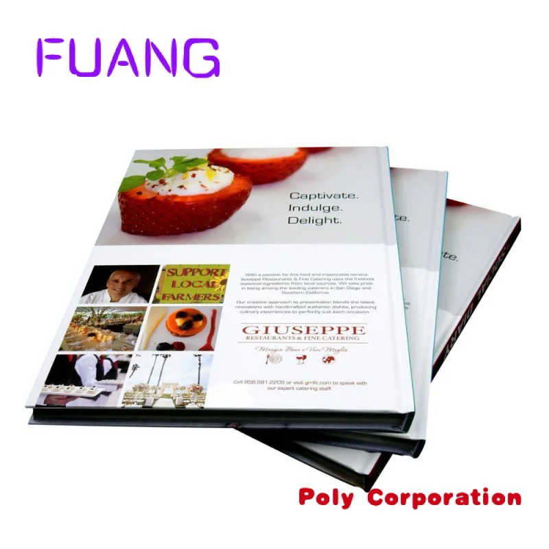 Custom  Full color hard cover printing service for books