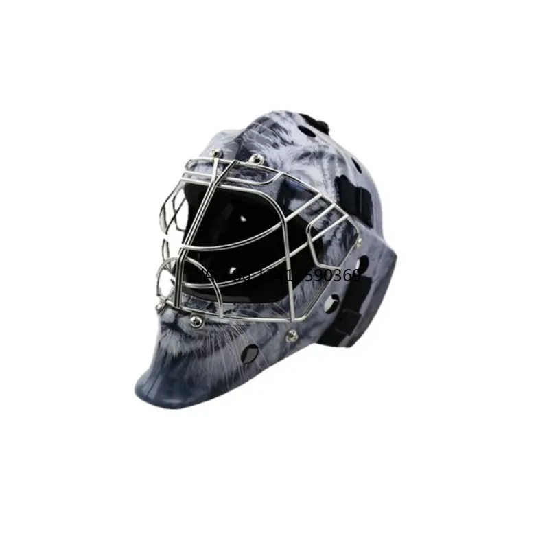 

Impact Resistance High Quality Screws Custom Visor Hockey Helmet Goalie Face Fleece Hockey Helmet
