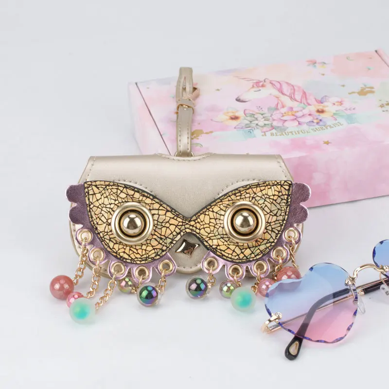 

Portable Sunglasses Bag Luxury Design Ladies Eyeglasses Case Fashio Novelty lipstick Storage Bag Dustproof Hanging Eyeglasses