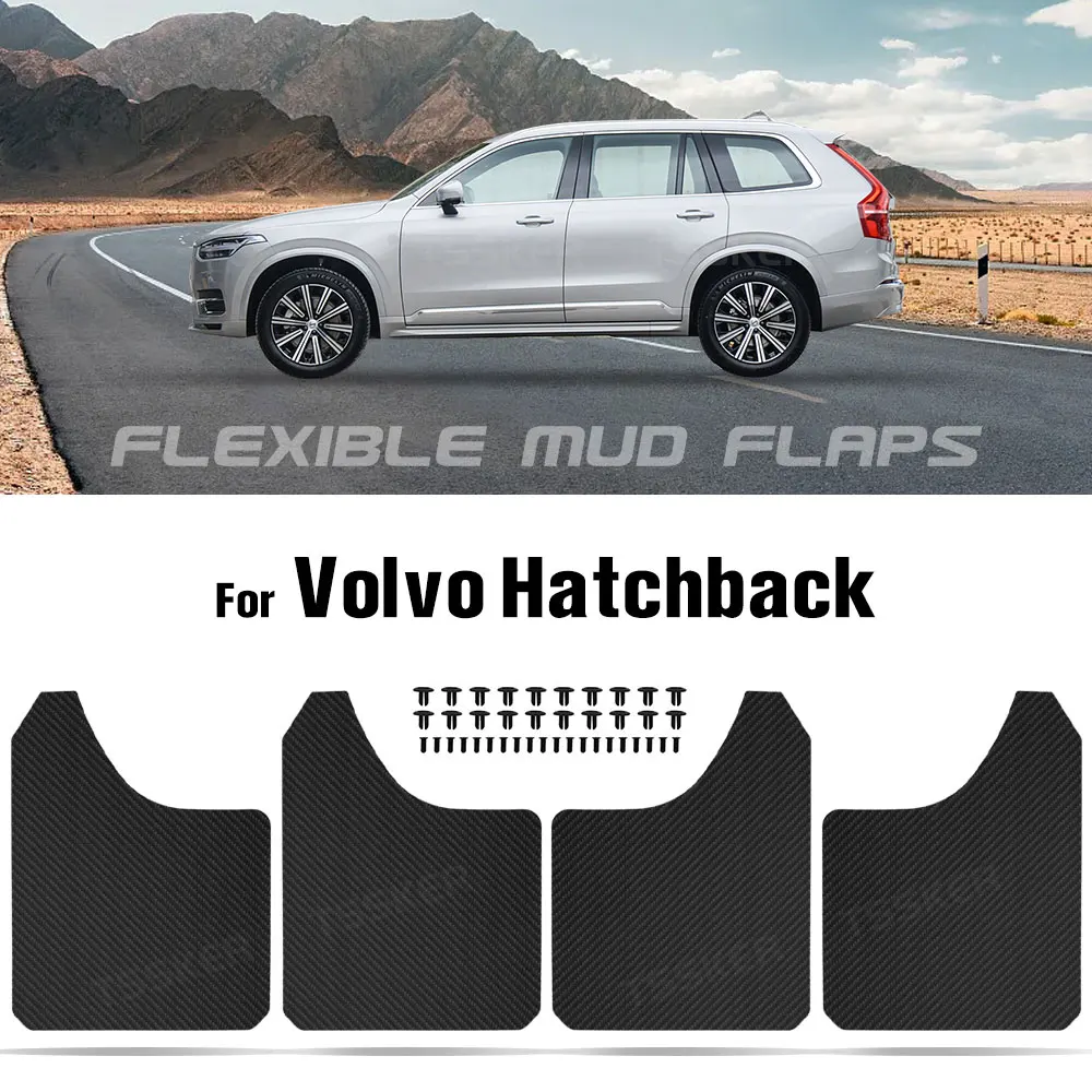 Para Volvo C40 XC40 XC60 XC90 EX30 Fender Mudflaps Mud Flaps Splash Guards Paralama