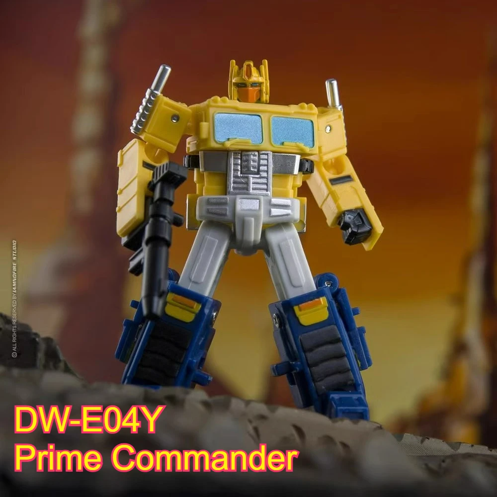 ของเล่นแปลงร่างขนาดเล็กของดร.วู: นักรบขั้นสูง DWE04Y ยีลโลว์ โอพ ไพรม์ คอมมานเดอร์