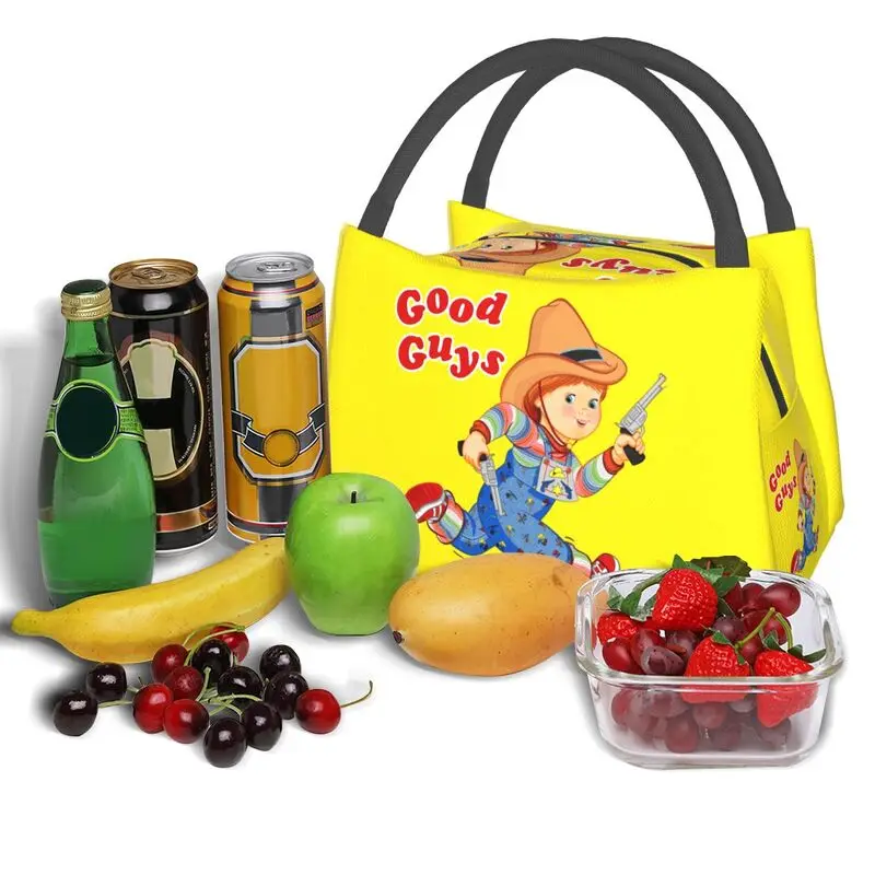 Good Guys-fiambrera térmica para niños y mujeres, bolsa de almuerzo con aislamiento térmico, ideal para el trabajo escolar, Picnic y comida