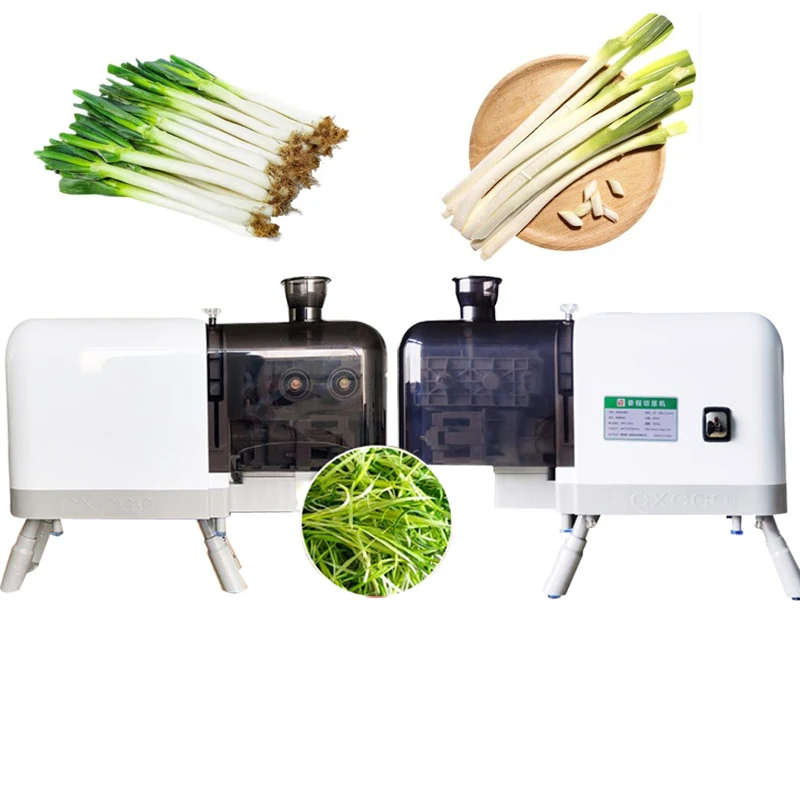 

Commercial Electric Green Onion Shredding Machine Vegetable Shredder Scallion Pepper Cutter Shredder