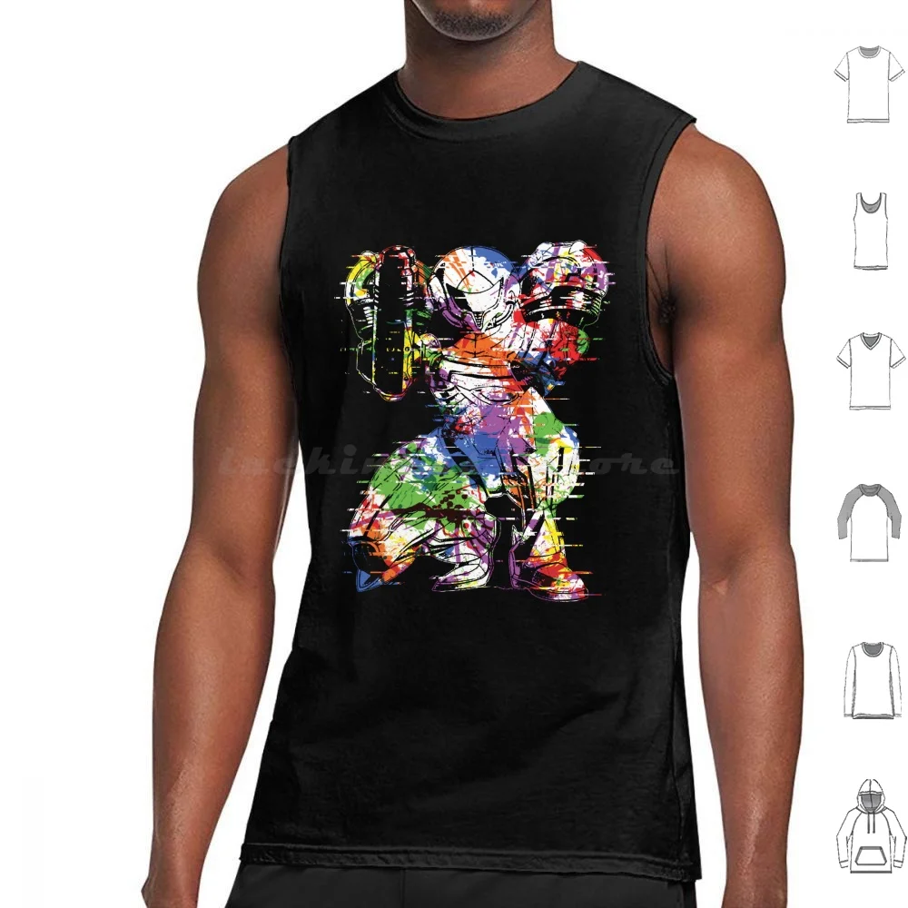 ¡Modo de ataque súper Metroid! [ Glitch Remix Ver] Camisetas sin mangas Chaleco sin mangas Metroid Snes Super Samus Super Smash Bros Super