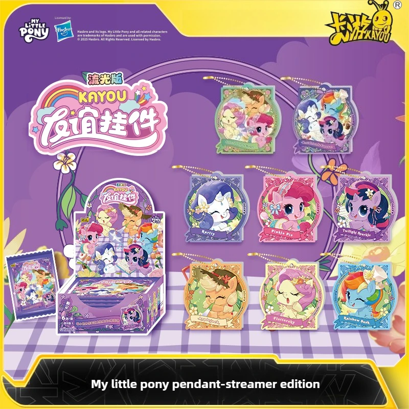 

Карточная игра, Pony Poly Pendant Streamer Edition, официальная анимационная периферийная карта Gumei с акриловой фоторамкой