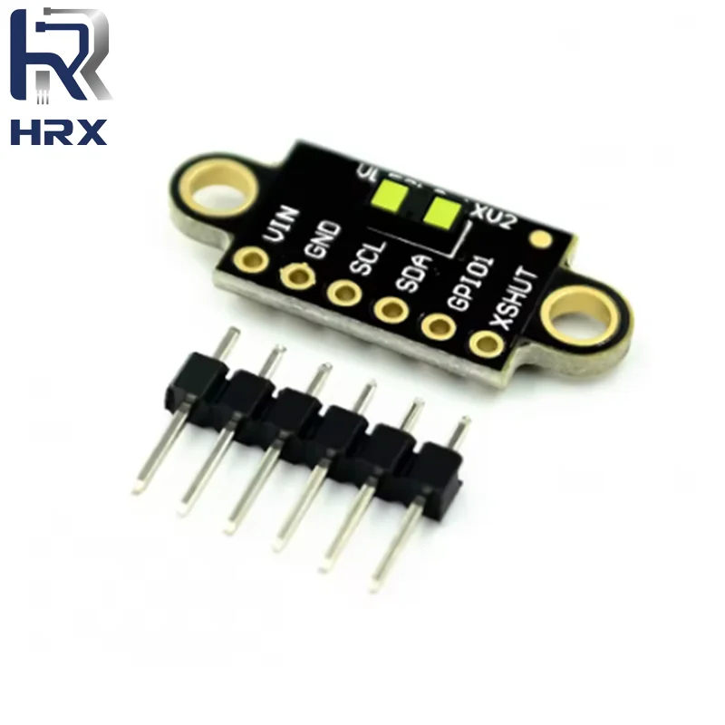 VL53L1X Laser Ranging Flight Time Sensor Module Distance 400cm Measurement Extension Board Module