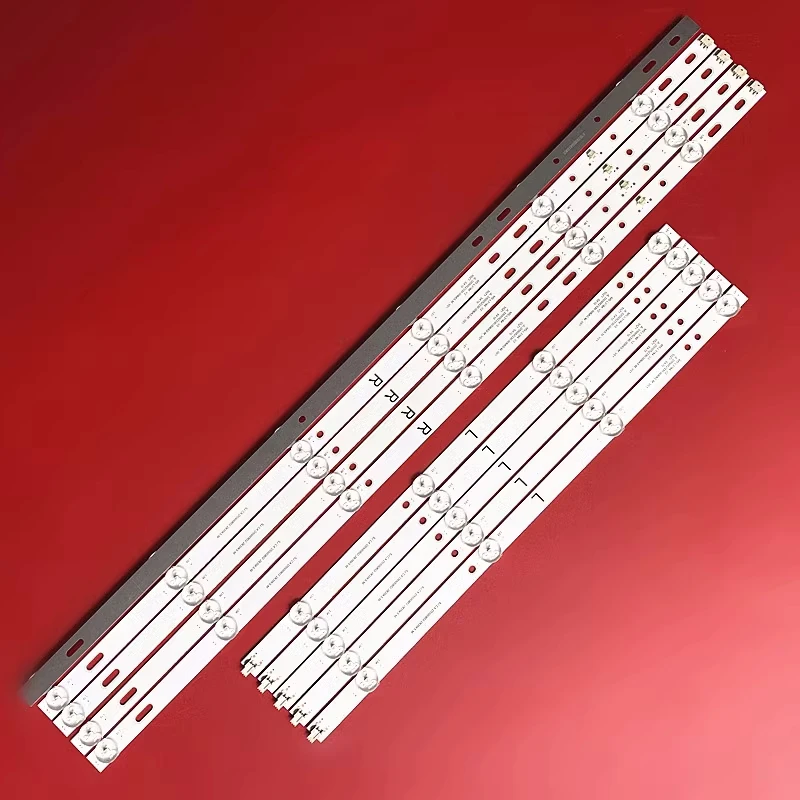 100% New 5pcs/Kit LED Strips for 55 TV SJ.CX.D5500802-2835KS-M 1.14.MD550057 170710 SJ CX D5500802 2835KS M 1 14 MD550057 170710