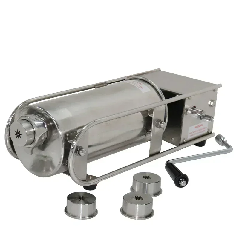 for  Manual Churrera Maker 3L Stainless Steel Manual Churros Maker Spanish Churrera Machine Churro Extruding Machine