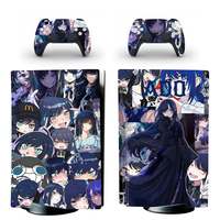 Anime Cute Girl ADO Singer PS5 Disc Skin Sticker Decal Cover for Console & Controllers PS5 Blue Ray Disk Skin Sticker Vinyl