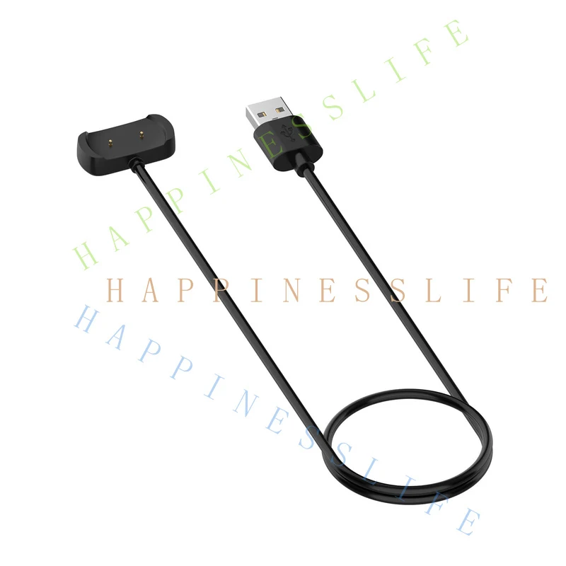 Câble de charge magnétique noir pour montre connectée Amazfit Bip5 Unity (A2324)