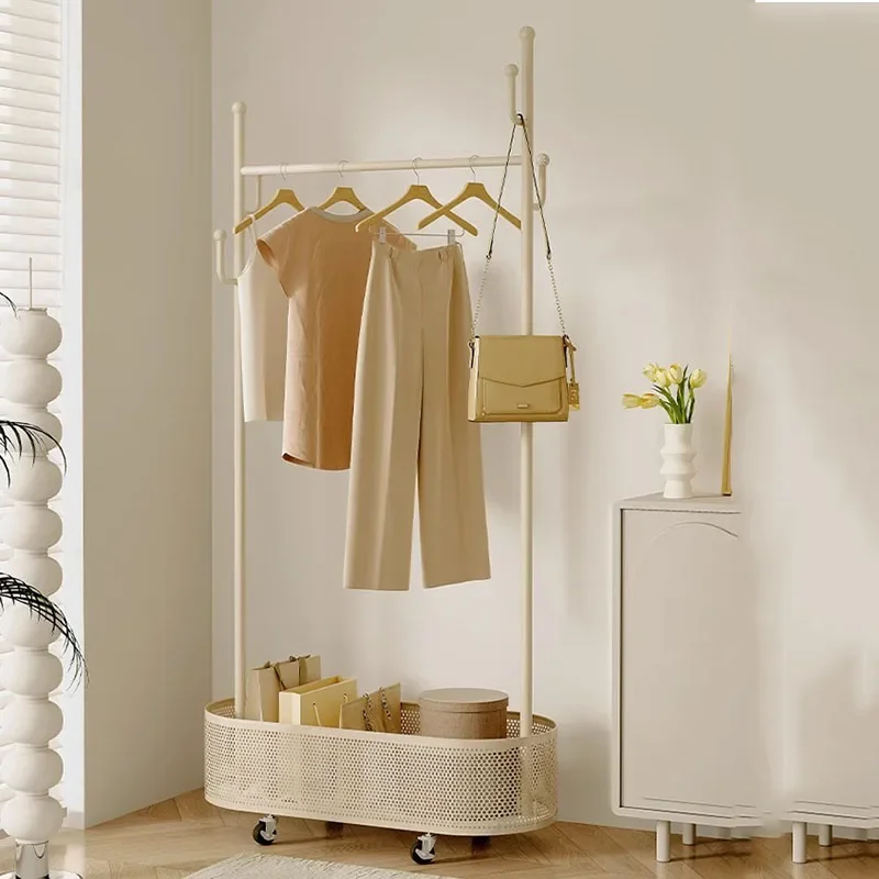 Hallway Coat Stand Modern Pants Mobile Makeup Garment Scarf Towel Storage Coat Rack Organizers Cabides Evening Dresses Furniture