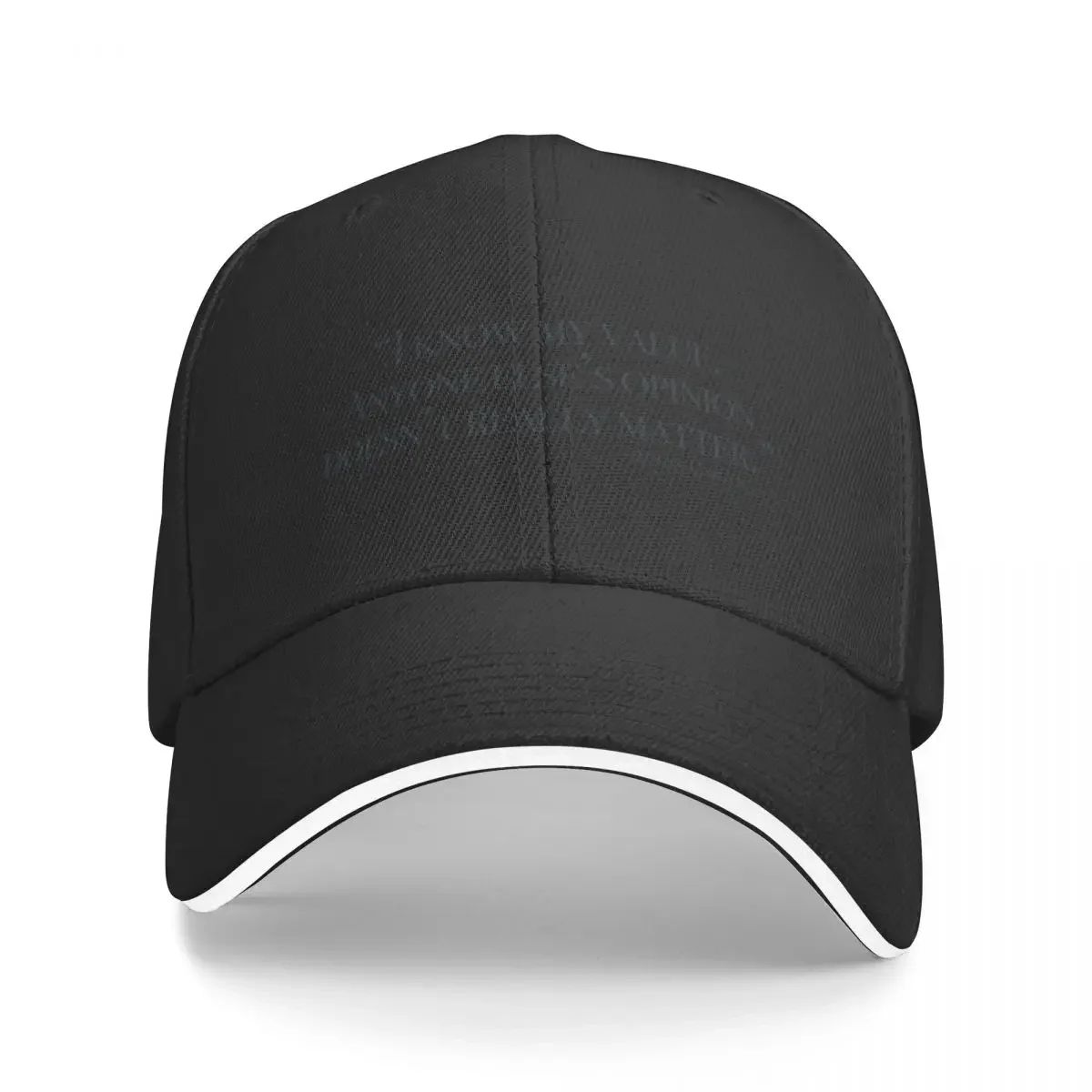 Carter Quote Baseball Cap Gentleman Hat Beach Bag fishing hat Golf Wear Men Women's