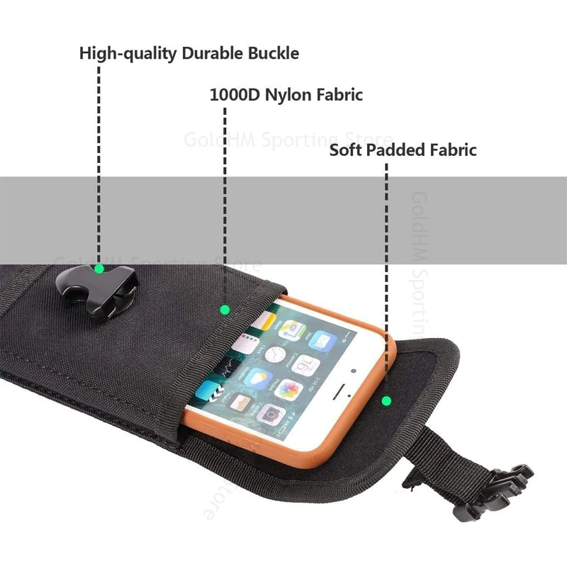 For Fossibot F106 Pro Phone Bag Pouch For Fossibot F102S F101 Pro Wallet Belt Waist Flip Case For Fossibot F101 F106 Pro F102S