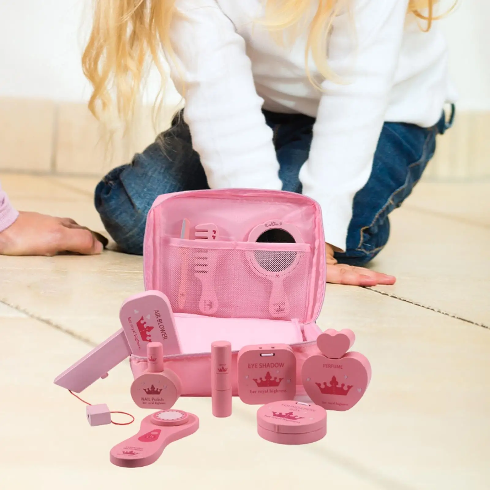 

10Pcs Princess Dress up Pretend Makeup Kits for Little Girls Age 3 4 5+ Kids