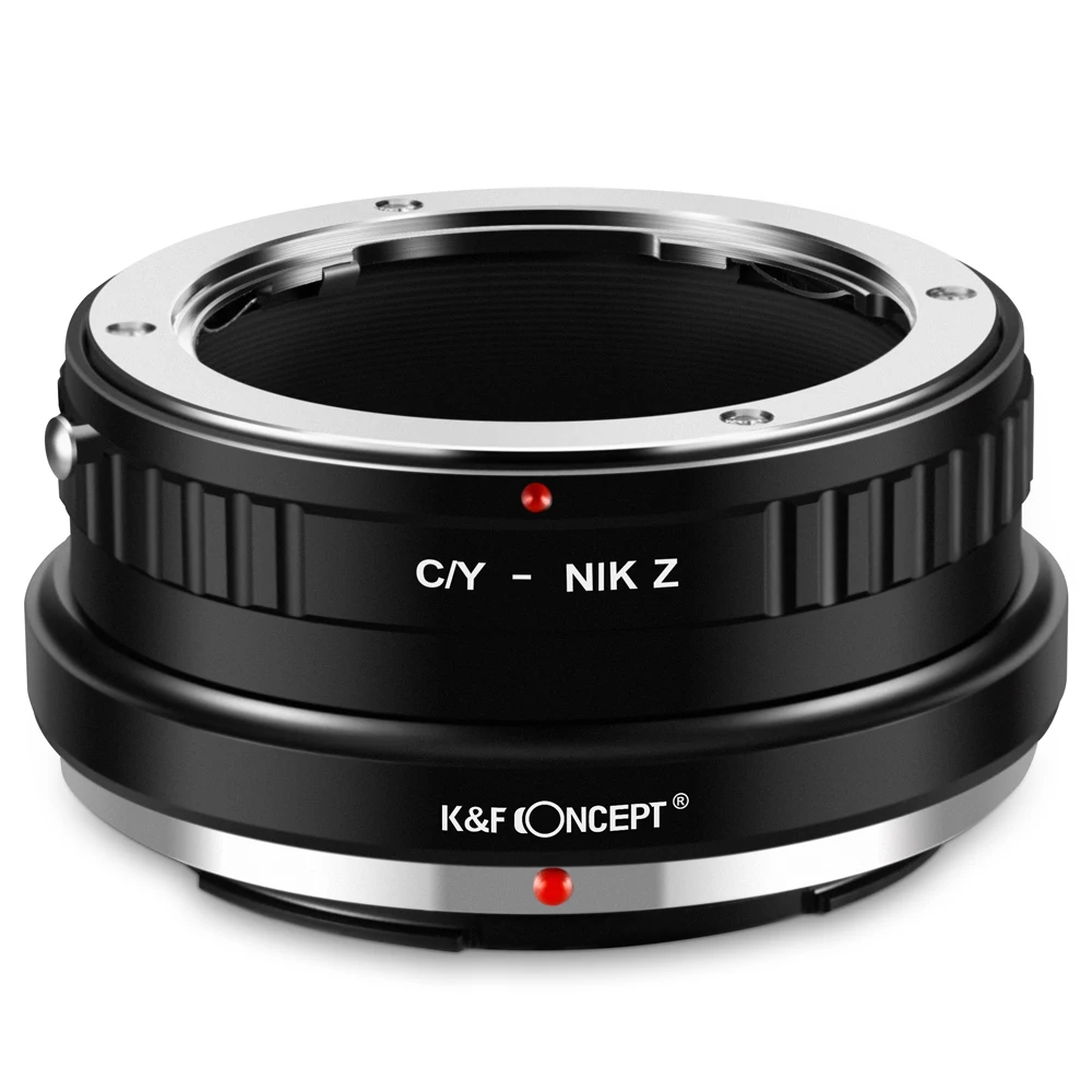 

K&F Concept Aluminium Adapter Ring for Contax Yashica CY Mount Lens to Nikon Z6 Z7 Camera Body Lenese Mount Adapters C/Y-NIK Z