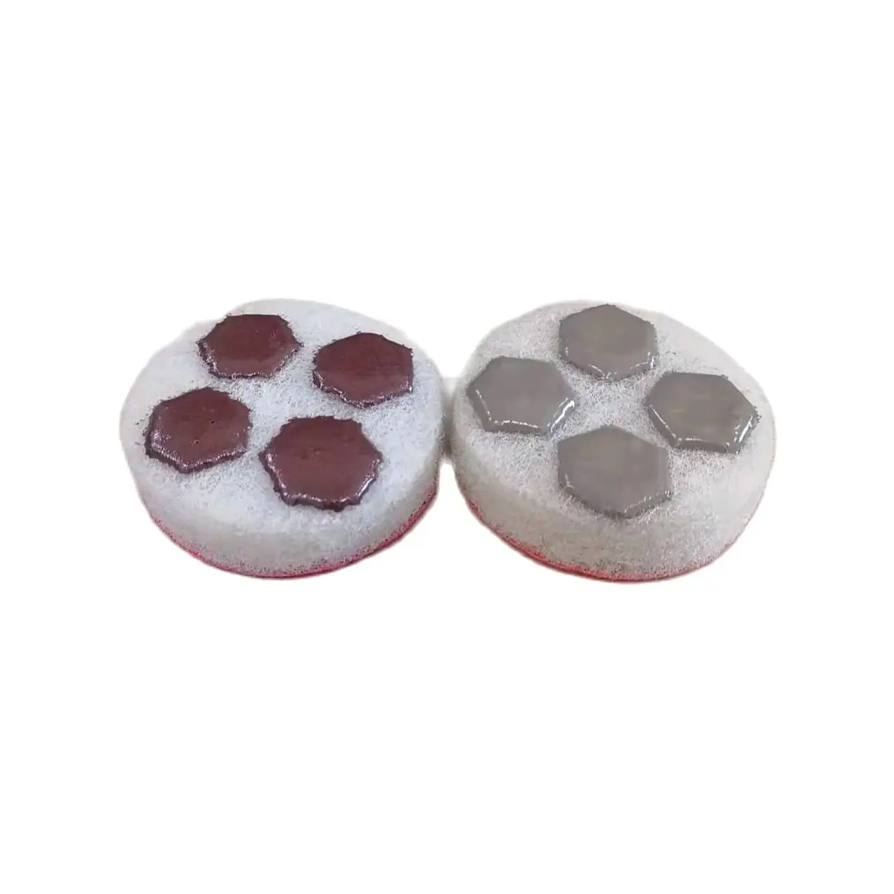 3 Inch 80mm Abrasive Diamond Floor Polishing Pad For Floor Grinding Renewing Processing Marble Granite Concrete Stone