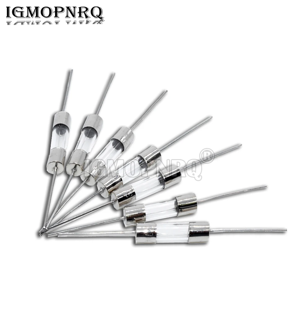 10PCS 5x20mm Ceramic Fuse Slow Blow Tube Fuse With A Pin 250V 1A 2A 3.15A 4A 5A 6.3A 10A 15A 20A 5*20 Fuse