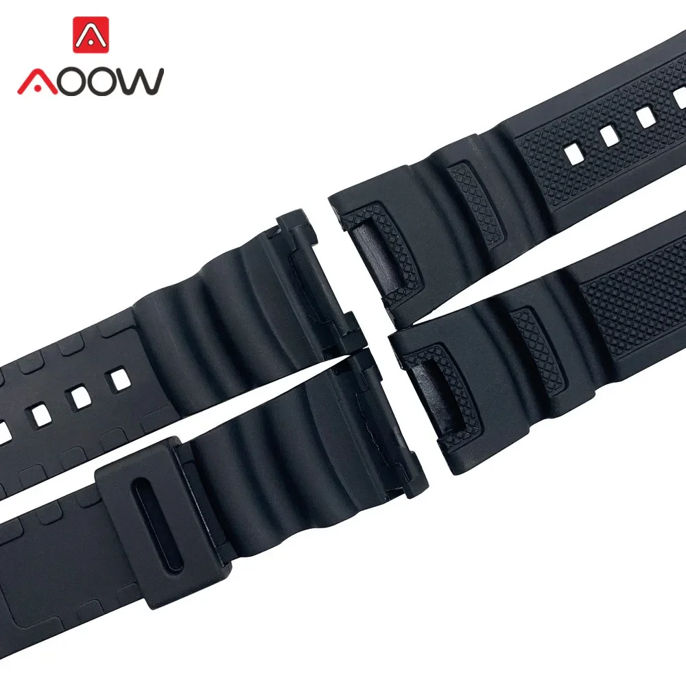 Silicone Strap Watchband for Casio G-shock SGW-100 SGW-200 Rubber Sport Waterproof Men Replace Band Bracelet Watch Accessories