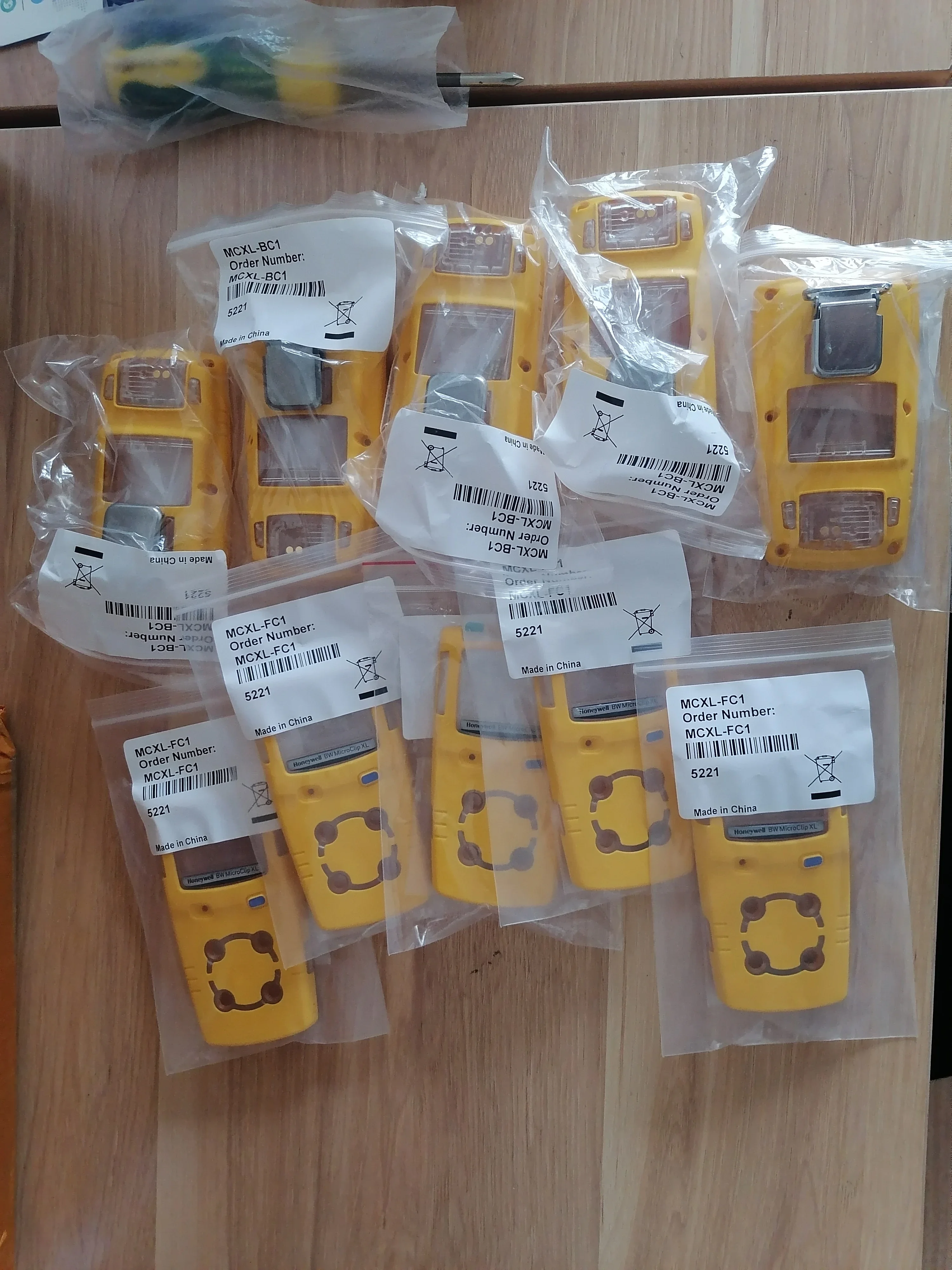 Detector multigás BW Monitora simultânea para gases, incluindo O2 H2S e detector de vazamento de gás de combustíveis