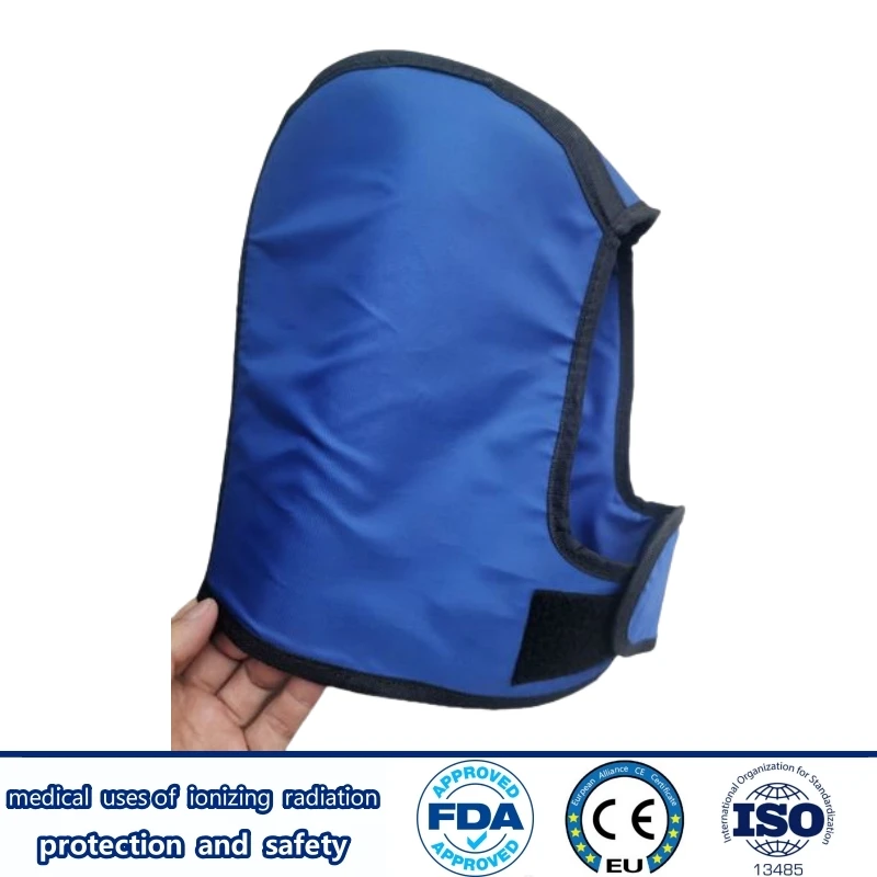 X-ray gamma ray radiological protection 0.5mmpb lead cap radioactive workshops ionizing radiation protective thyroid lead cap