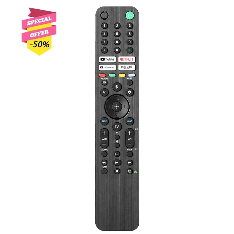 

RMF-TX520P Voice Remote Control For Sony TV XR-75Z9J XR-85Z9J XR-50X90J XR-50X94J XR-55X90J XR-55X94J XR-65X90J XR-65X94J