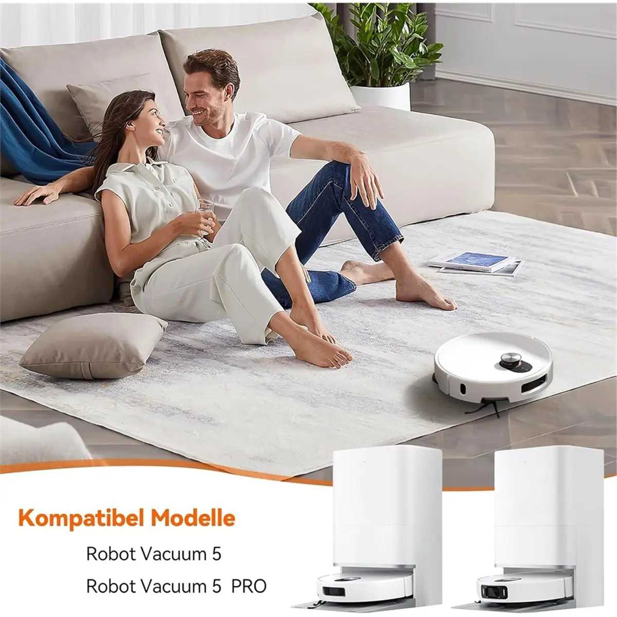 

Аксессуары A42F для робота-пылесоса Xiaomi Robot Vacuum 5 / OV31GL: основная щетка, боковая щетка, HEPA-фильтр, салфетка для влажной уборки, мешок для сбора пыли.