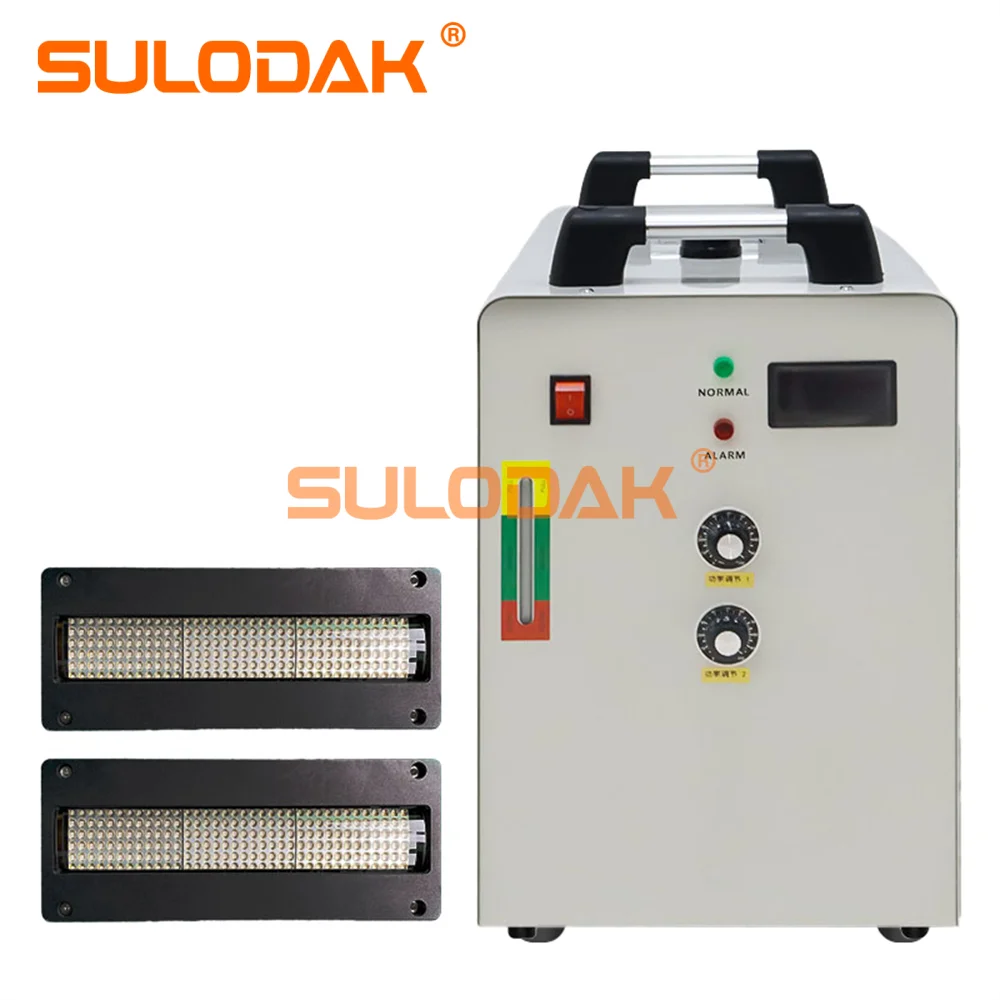 15025 Water Cooling Led Uv Curing System UV Printer LED UV Curing Lamp 550W 395nm Screen Printing Ink Curing Dry