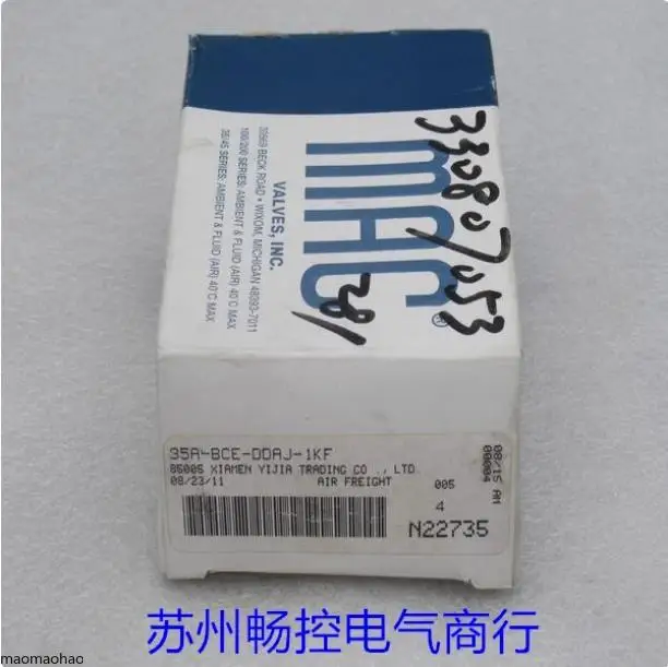 

2025 * Spot Sales * New MAC Solenoid Valve 35A-BCE-DDAJ-1KF Spot
