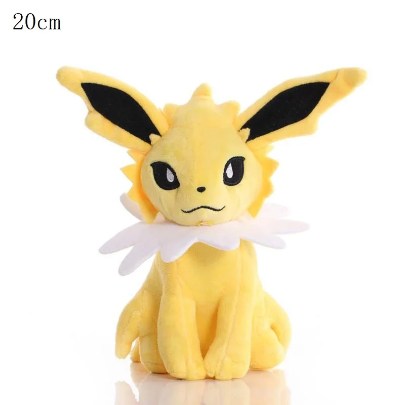 20 cm elektrische Pokémon Raichu Plusle Minun Jolteon Plüschtiere Pokemon Zapdos Mimikyu Ampharos Pidgeotto Puppen Kindergeburtstagsgeschenke – Detail 16