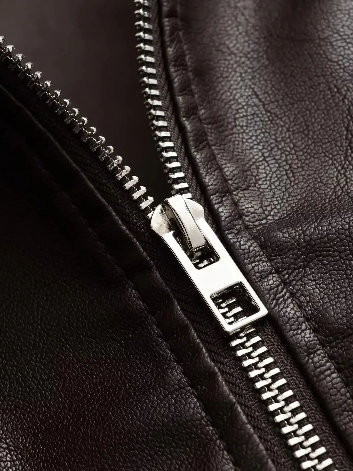 Vintage PU Leather Bomber Jackets 2025 Autumn New Ladies Zipper Lapel Long Sleeve Pocket Coat Brand Women's Loose Streetwear Hot