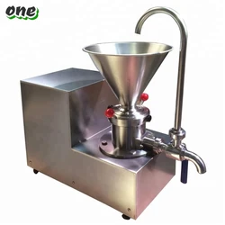 JMS60 Molino Coloidal Sesame Processing Grinding Machine Tahini Grinder Small Shea Milk Peanut Butter Make Machine