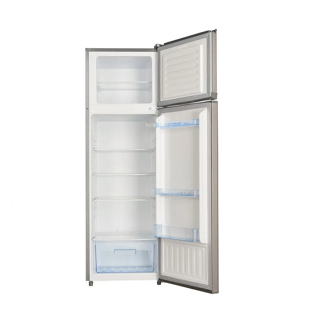 260L Manufacturer Supply Tempered Glass Shelves Top Freezer Refrigerator Smart Home Fridge