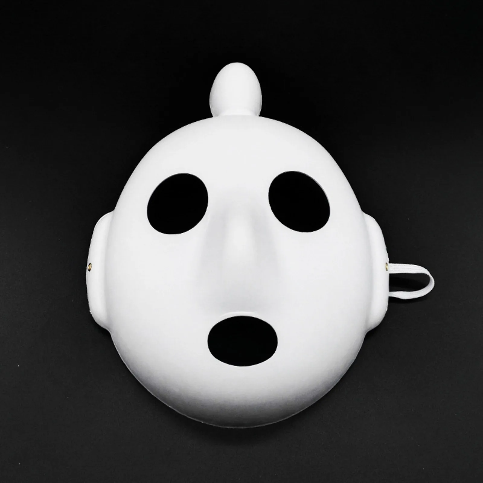 

Blank PaperWhite Masks Halloween Costumes DIY Full Face Painting Mask Dance Ghost Cosplay 1PC Masque Party Props Men Wmen New