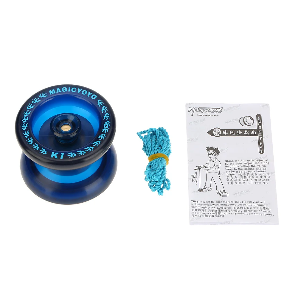 Profissional Magic Yoyo K1 Spin ABS Yoyo 8 Ball KK Rolamento com corda giratória para crianças