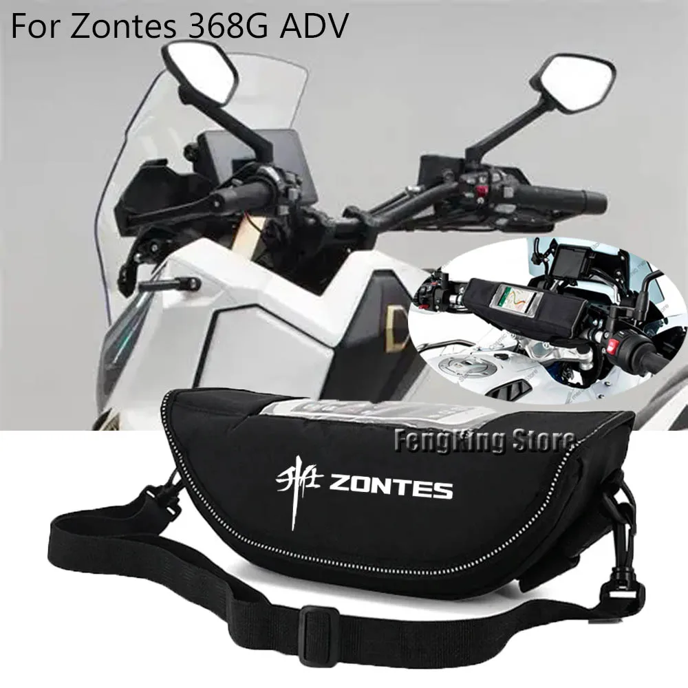 

Motorcycle accessories tools bag Waterproof And Dustproof Convenient travel handlebar bag For Zontes 368G ADV 368g adv