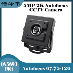 5MP 2K Autofocus CCTV Camera CMOS OV5693 Fov 88 gradi USB UVC Plug Play PC Mini Webcam per Creality Falcon 2, Xtool,Lightburn