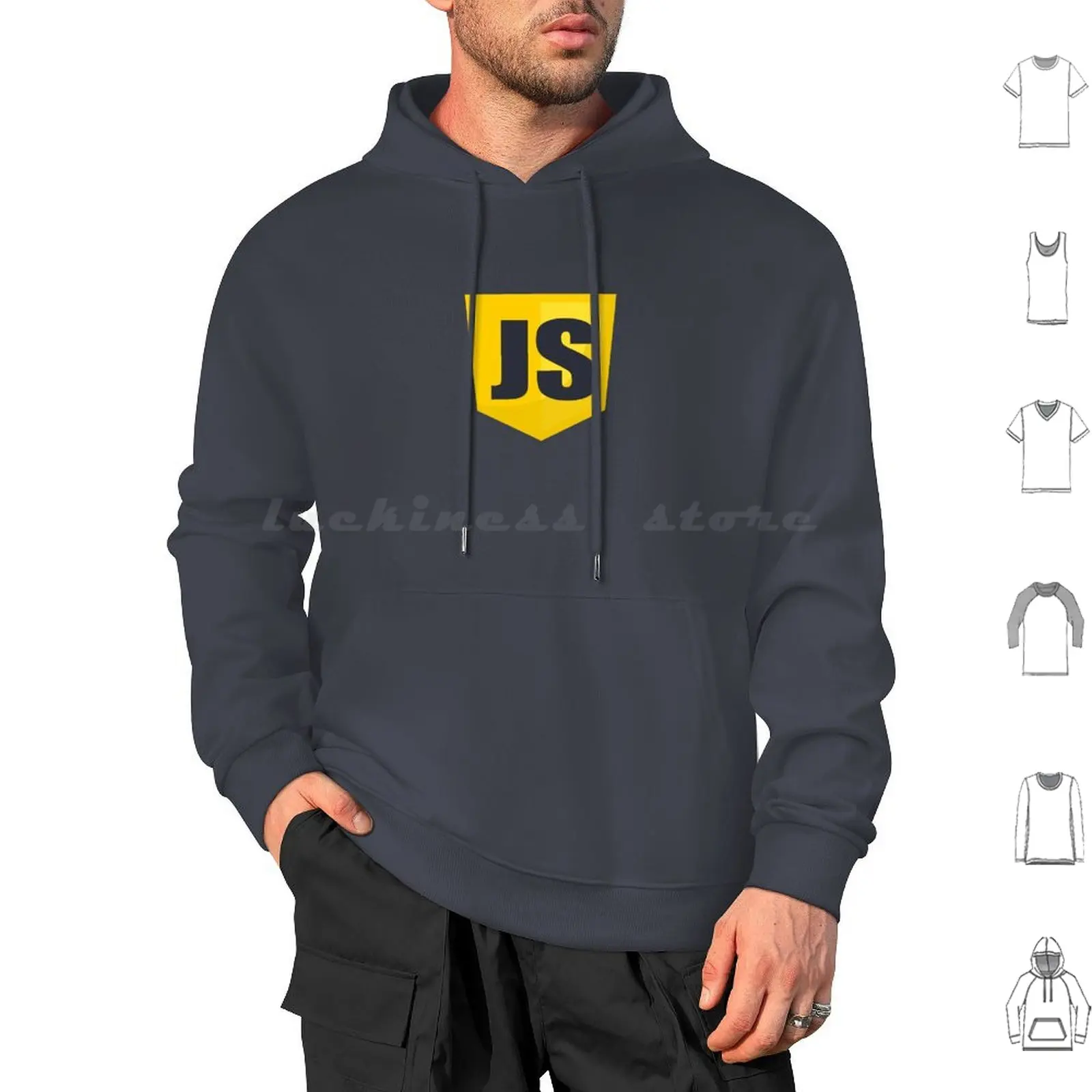 Js Language Hoodie cotton Long Sleeve Js Java Script Java Computer Programming Code Language Linguagem Programa ? ? O Código