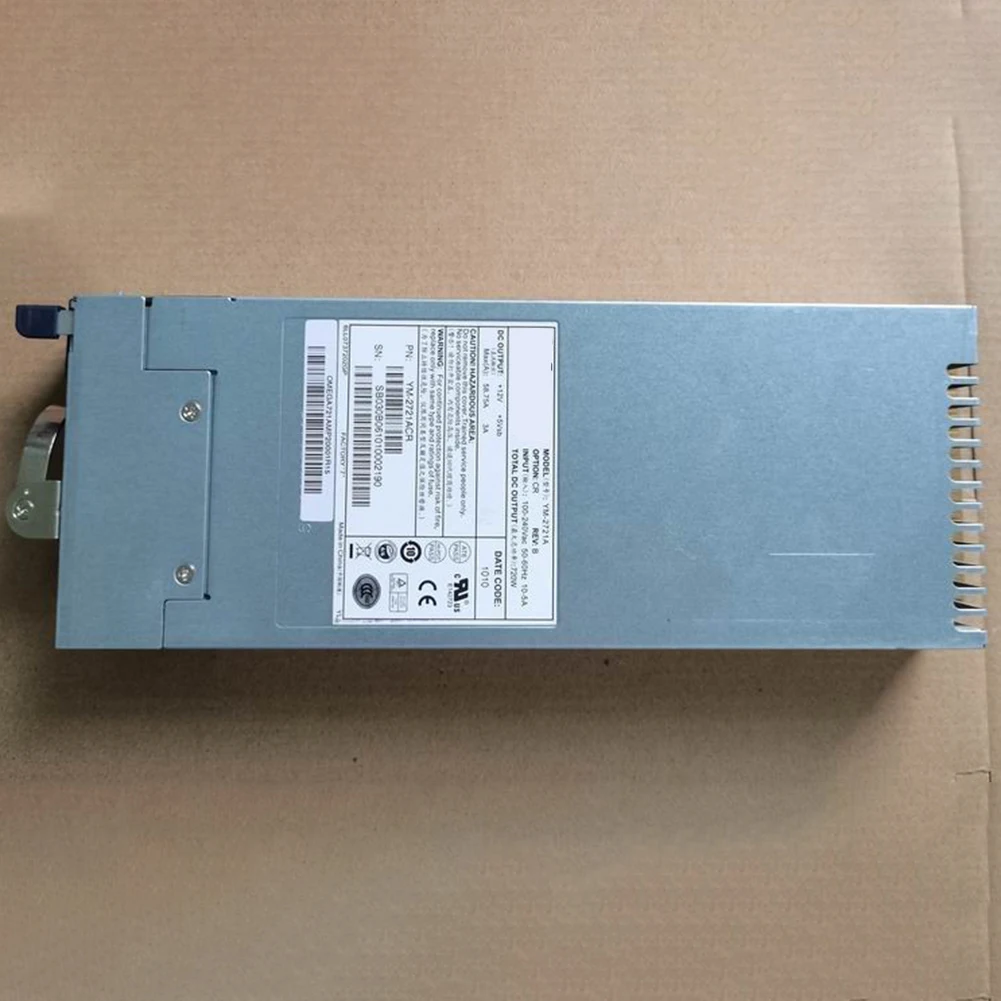 For 3Y YM-2721A 720W Server Hot-Swappable Redundant Power Supply Module Pre-owned