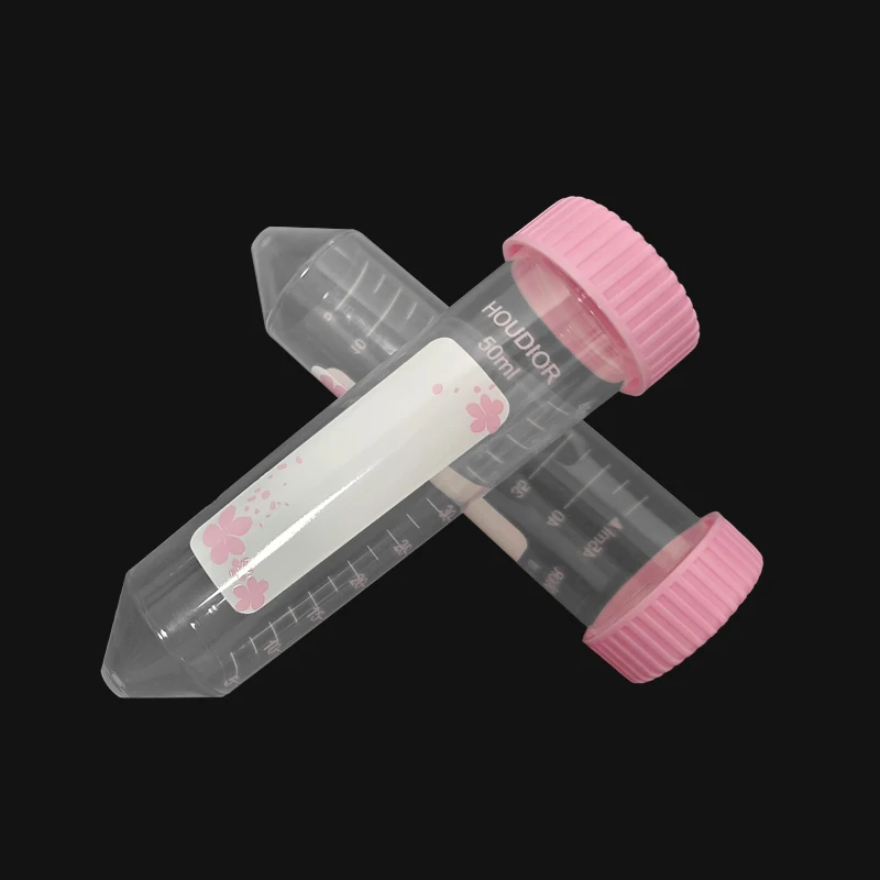 50 مللي 25 قطعة أنبوب مع غطاء برغي مواد بلاستيكية عالية الجودة مختبر رف أنابيب الصقر أنبوب اختبار قوارير مختبر