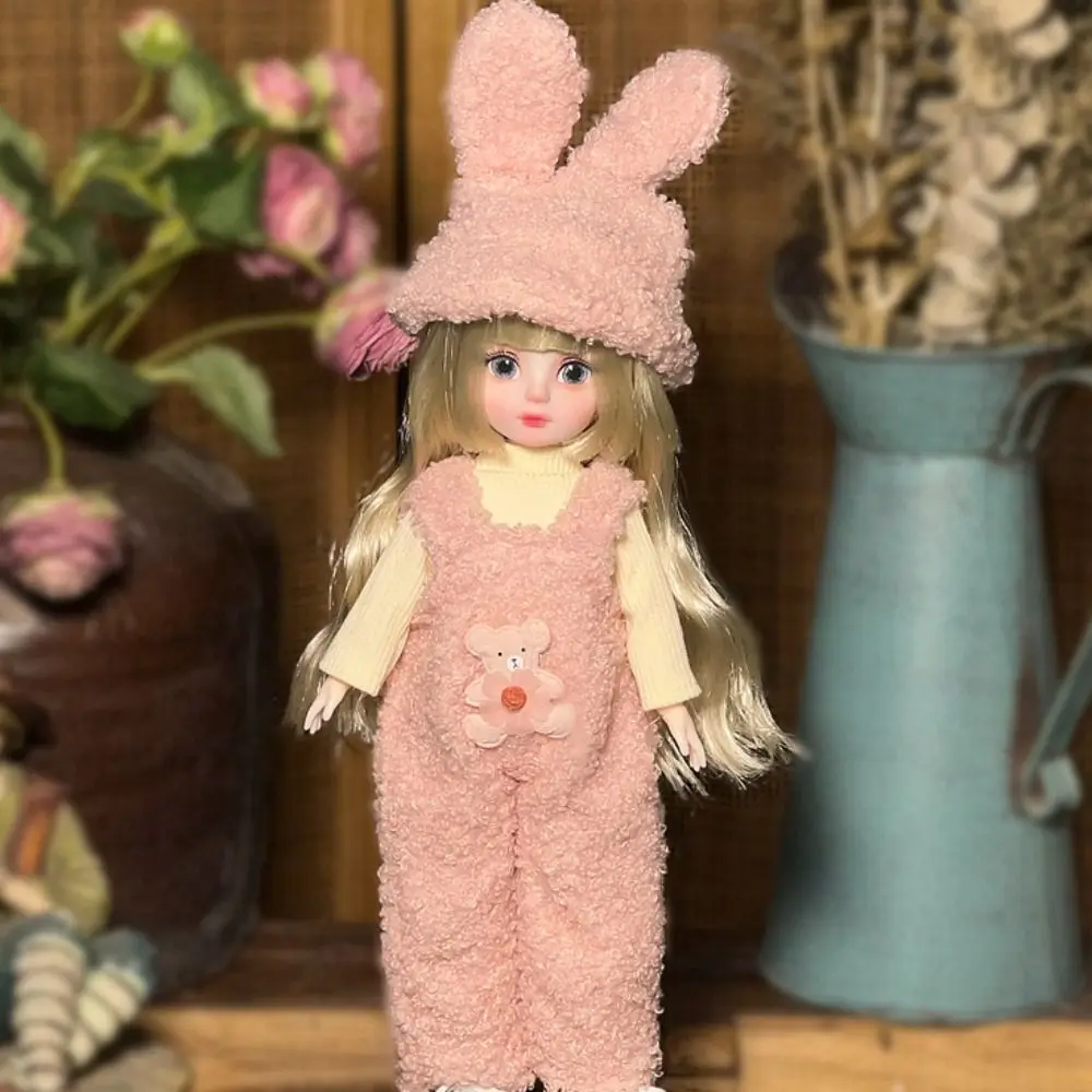 1 Set 1/6 SD 30cm Bjd Doll with Clothes Attractive Eyes Long Hair Princess Dress Up BJD Dolls with Wig Make Up Elegant