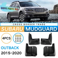 MudFlaps For SUBARU OUTBACK 2015 -2023 2022 2021 Mudguards Mud Flaps Splash Guards Front Rear Wheels Fender Car Accessories 4Pcs