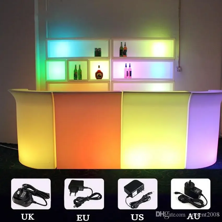 Nordic KTV Bar Chair Night Light Hotel Front Desk Remote Control Colorful Night Lamp Modern LED Furniture Industrial Lighting