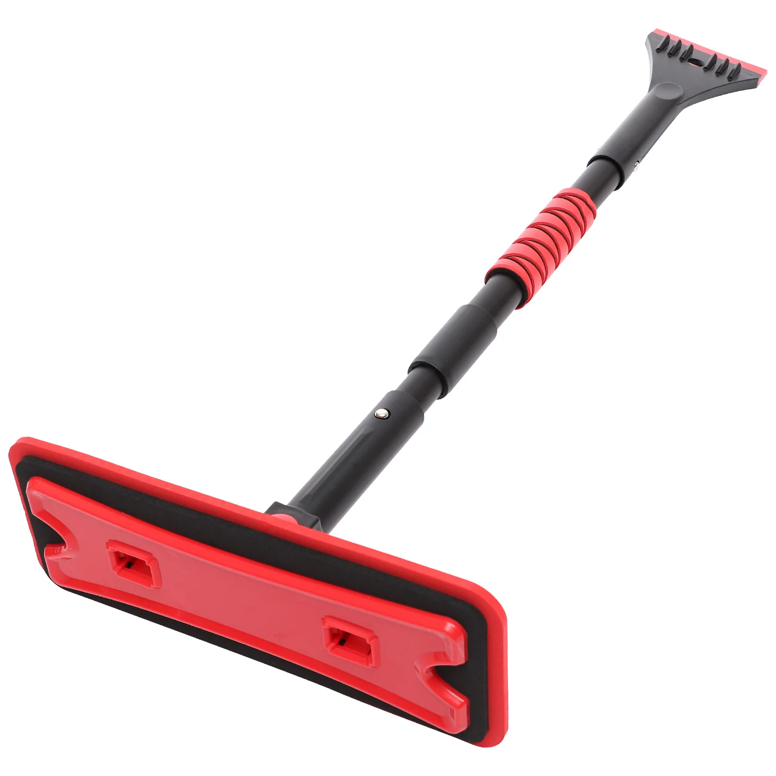 

1Set Car Snow Scraper Wear-Resistant Eva Sponge Retractable Handle Extendable Design Frost Removal Tool Adjustable
