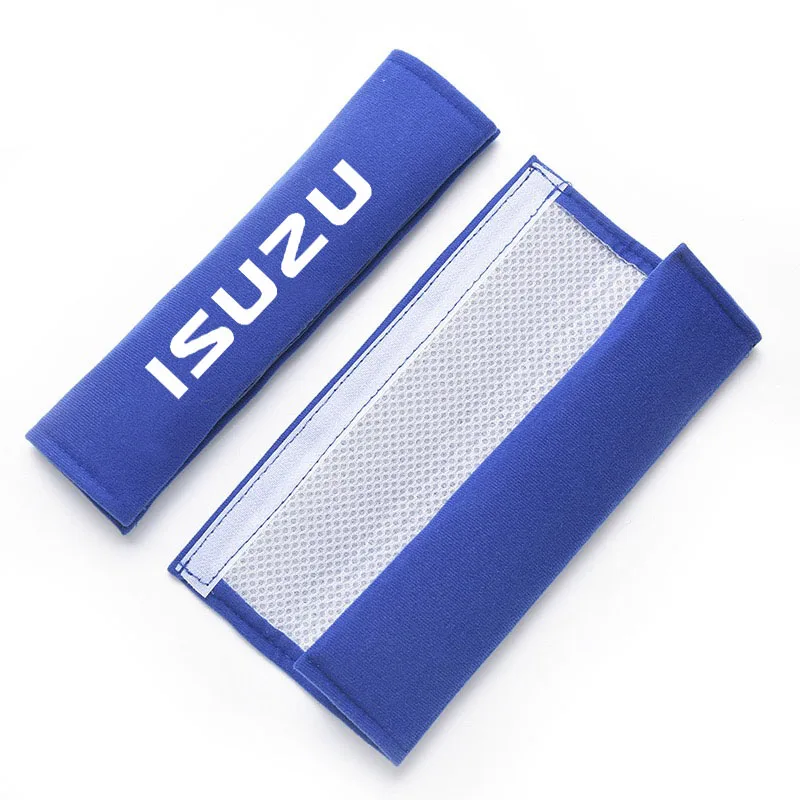 2Pcs Car Safety Belt Shoulder Cover Pad Plush Seat Belt Shoulder for Isuzu D-MAX D MAX Dmax I II WFR VAN NFR Auto Accessories