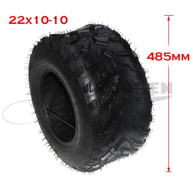 

10 inch vacuum tire 22X10-10 outer tyre 4PR for four-wheeled Beach Car GOKART KARTING ATV UTV Buggy