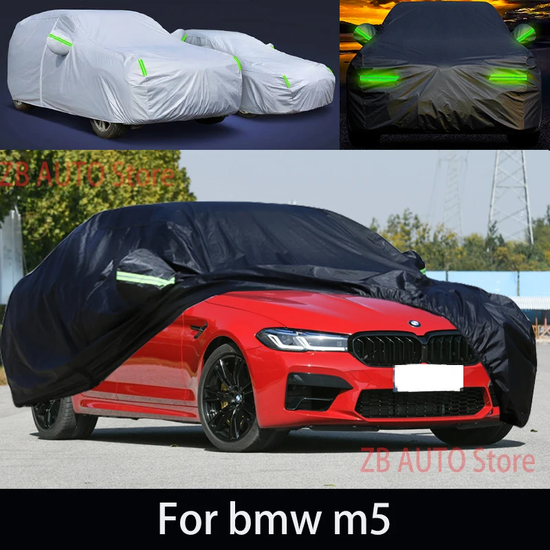 

For bmw m5 Outdoor Protection Full Car Covers Snow Cover Sunshade Waterproof Dustproof Exterior Car accessories