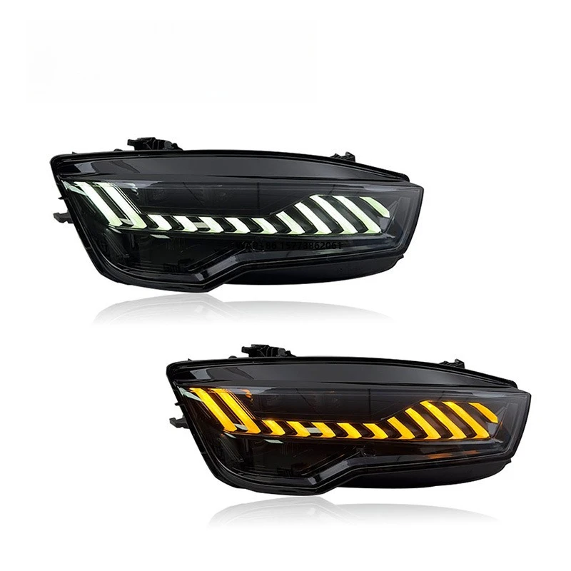 

2 Unit LED Headlights Car Accessories Suitable for Auto Lighting Systems the A7 Headlight Assembly 11-18 Modified for RS7 M