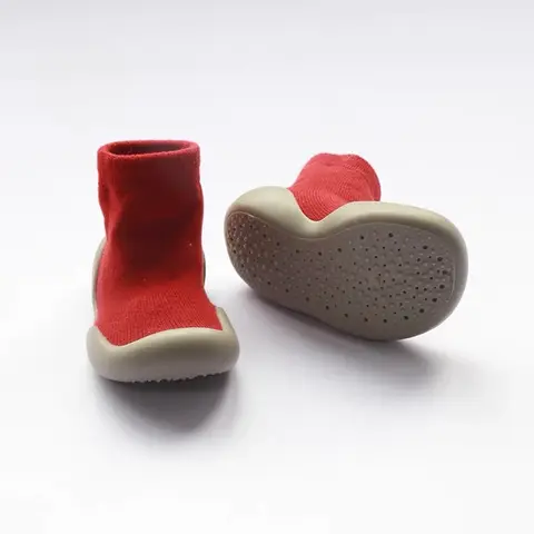 Babystrumpor Skor Spädbarn Söta Tecknade Barn Pojke Skor Mjuka Gummisula Barn Golv Sneaker Baby Flickor Gåstol 8 best sales babystrumpor och skor - №4