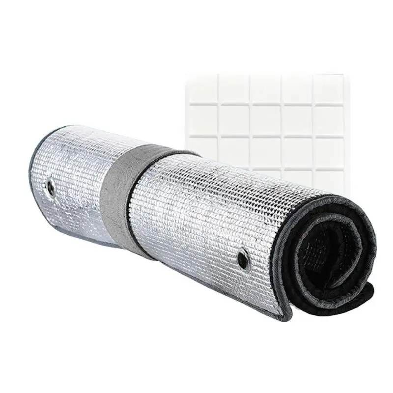 Reflective Insulation Roll Insulated Aluminum Film Double Sided Radiant Barrier Reflective Foil Insulation Film Insulation Heat