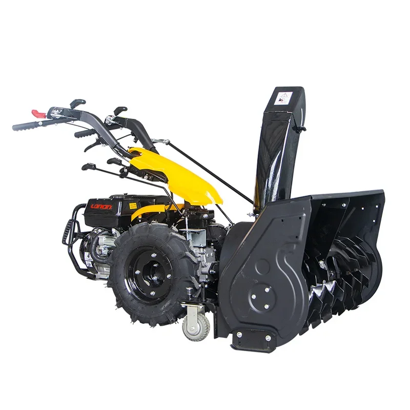 

Mini Snow blower hydraulic Pusher Electric Hand Snow Sweeper snowplow machine